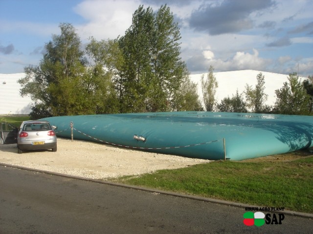 Гибкие, эластичные резервуары под ЖКУ и КАС - 50 м.куб